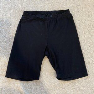 All Black Biker Shorts